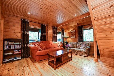 Interior of the holiday let