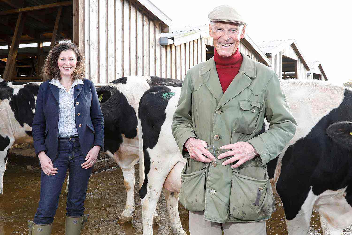 Owners with cattle